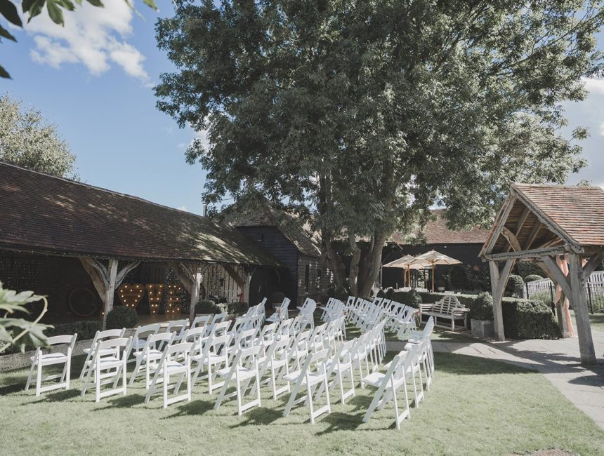 Winters Barns wedding venue kent